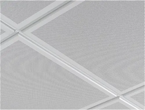 Plafon Metalico Blanco 2' x 2' - Dist 5mm diametro .8mm (24und/c)